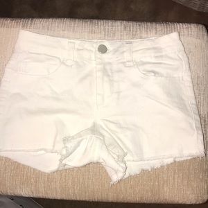 White shorts